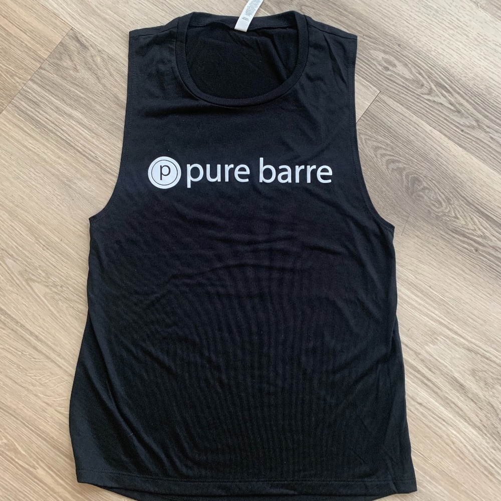 Pure Barre Black Muscle Tank